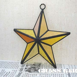 ステンドグラス星形立体オーナメント モビール Grass Garden 通販