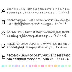 横文字のお名前ハンコ（シャチハタ式スタンプ）ネーム印　浸透印　認め印　判子、ローマ字 　英字　アルファベット　筆記体 3枚目の画像