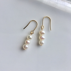 petit pure pearl ピアス 1枚目の画像