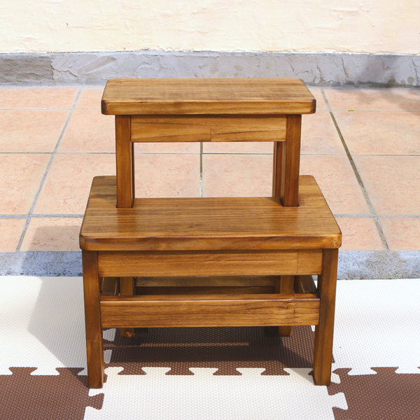 いつでも踏み台　チーク色