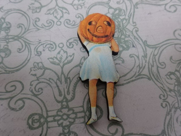 木製ウッドパーツ　ハロウィン 1枚目の画像