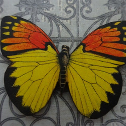木製ウッドパーツ　蝶　ＷＰ-０２ 1枚目の画像
