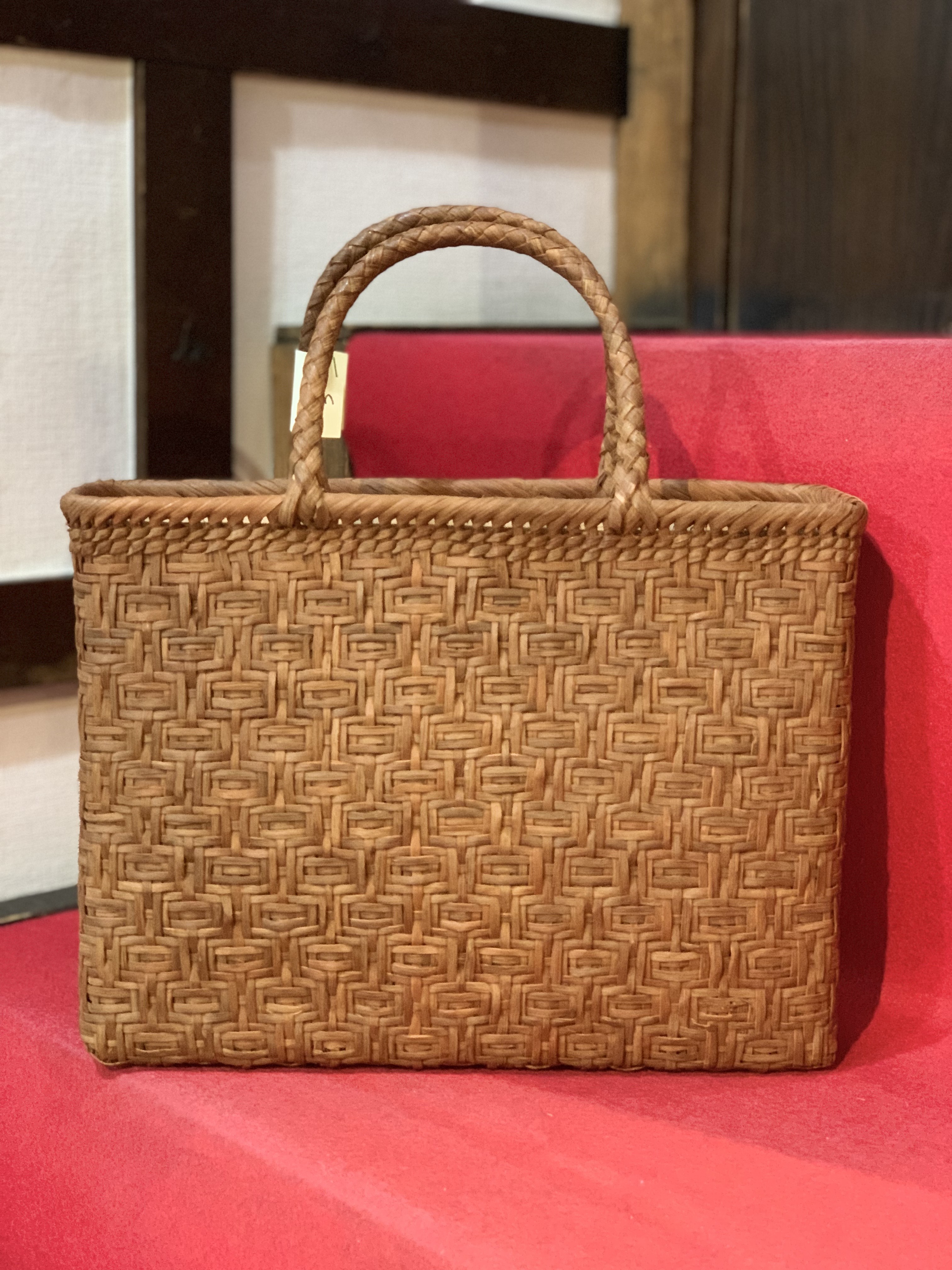 2025年初取り ✨国産✨山葡萄かごバッグ極み連枡編み