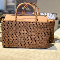 会津産山葡萄✨花編ショルダーバック ショルダーバッグ natural 会津産山葡萄✨花編ショルダーバック ショルダーバッグ natural
