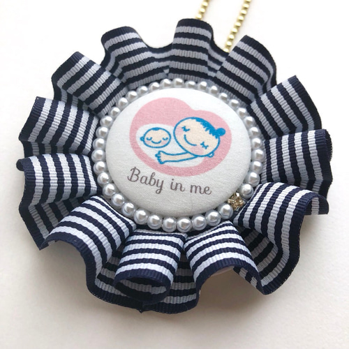 m-83] マタニティ ロゼット キーホルダー Hana 通販 5240953｜Creema