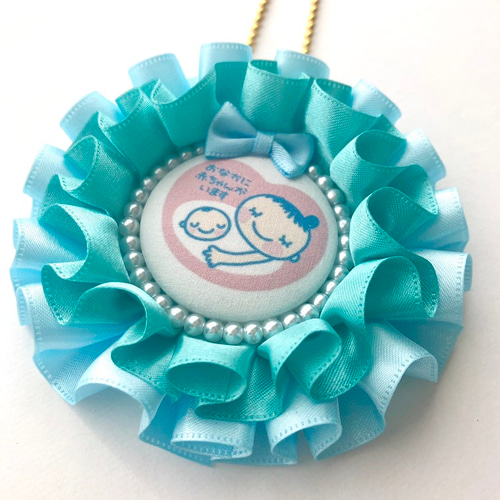 m-33] マタニティ ロゼット キーホルダー Hana 通販 6830541｜Creema