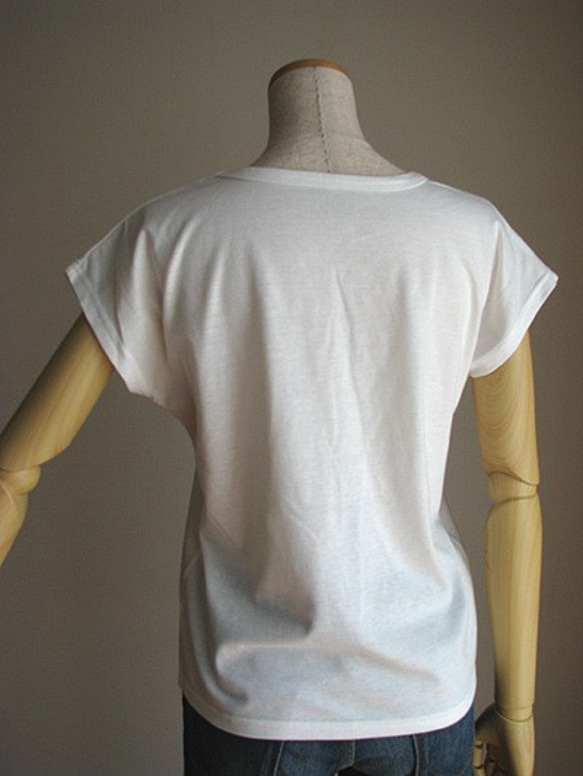 【型紙+作り方】シンプルTシャツ　レディースS～３L 4枚目の画像