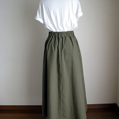 スカート ハンドメイド ロング フレアー 機械編み スカート ハンドメイド ロング フレアー 機械編み 1時間で完成