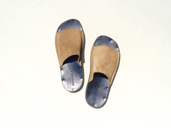 【SP-005】VAMP SANDAL - KUDU SUEDE 2枚目の画像