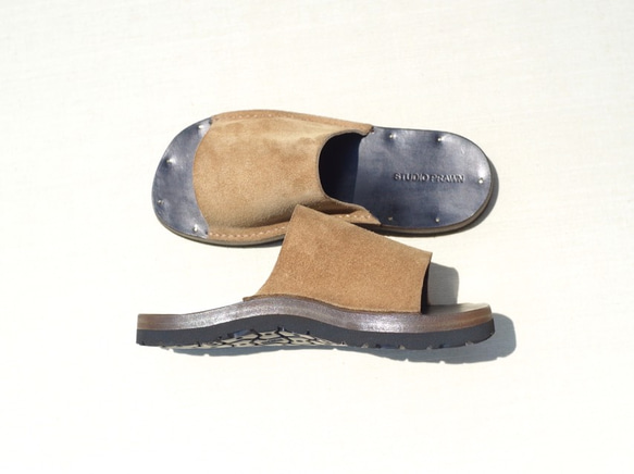 【SP-005】VAMP SANDAL - KUDU SUEDE 5枚目の画像