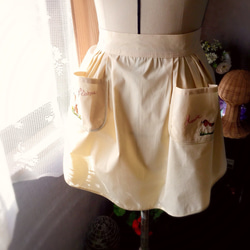 キャバリアカフェエプロン専用♡追加刺繍(単品購入不可) 2枚目の画像