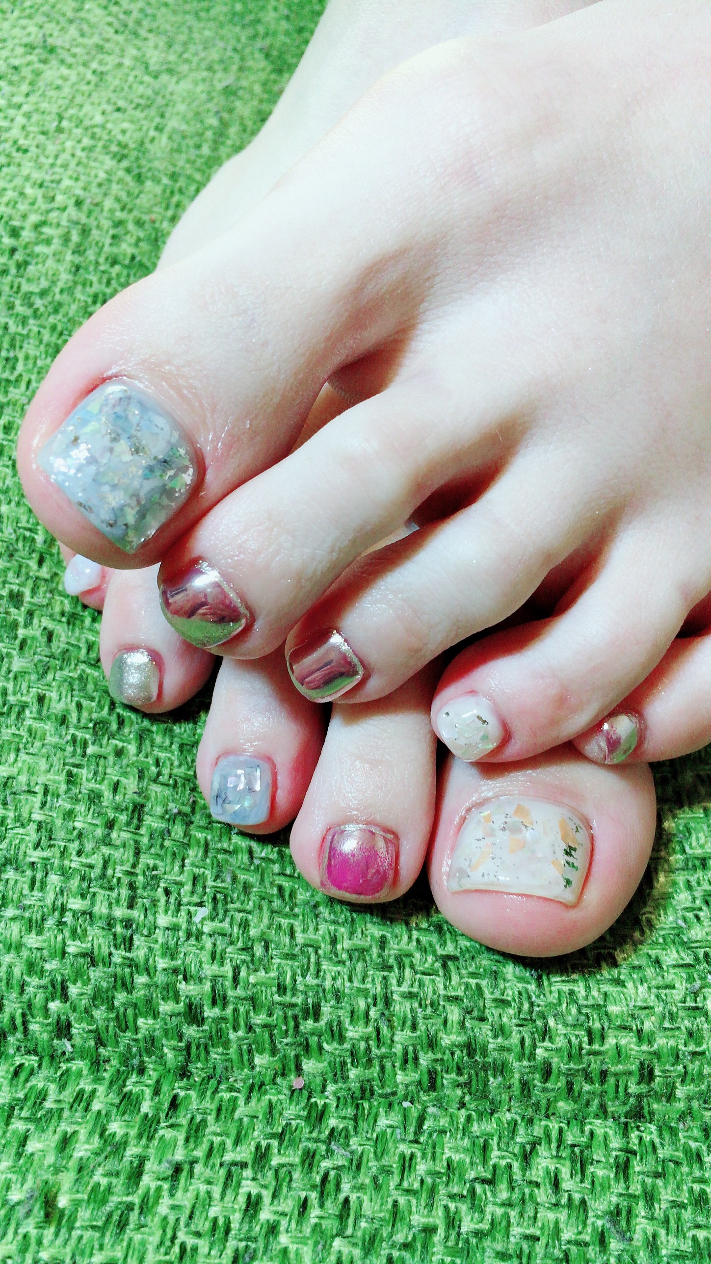 きらきらネイルチップ(ハンド・フットどちらでも可)