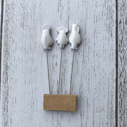 まち針、3dolls ピンク 4枚目の画像