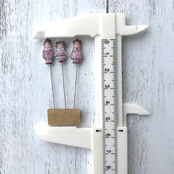 まち針、3dolls ピンク 3枚目の画像