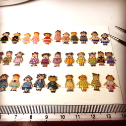 まち針、3dolls ピンク 5枚目の画像