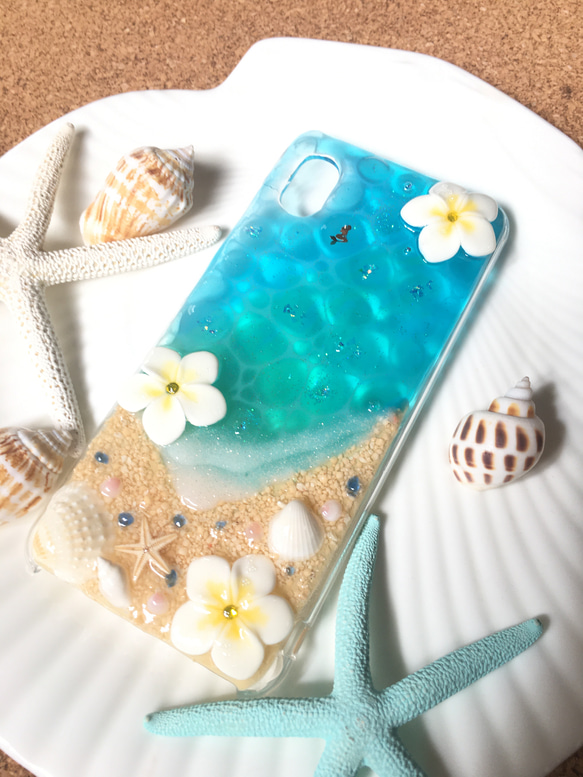 海のスマホケース❤︎海のiPhoneケース【ほぼ全機種対応】 2枚目の画像