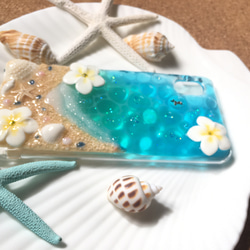 海のスマホケース❤︎海のiPhoneケース【ほぼ全機種対応】 4枚目の画像