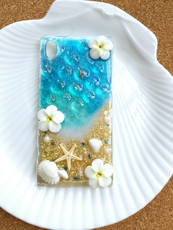 海のスマホケース❤︎海のiPhoneケース 2枚目の画像