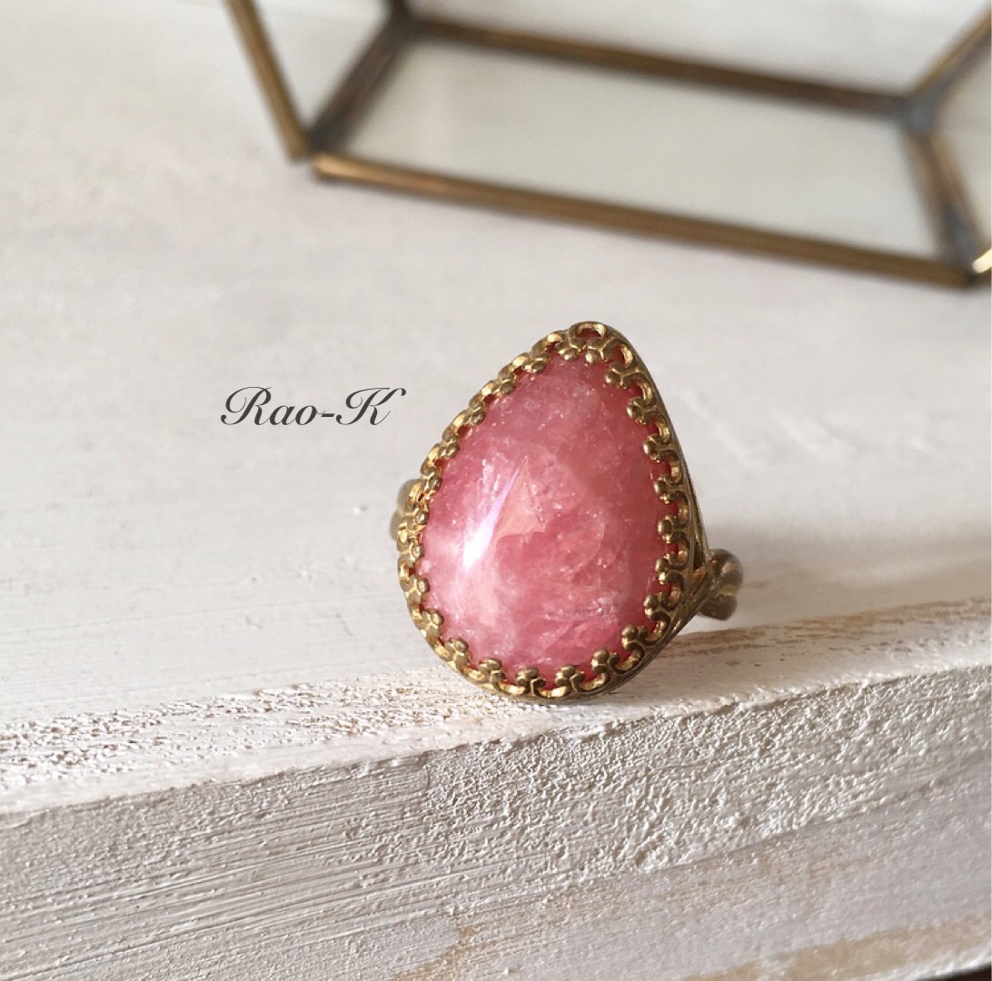 ✨ヨーロピアン・アンティーク・リング〜インカローズ