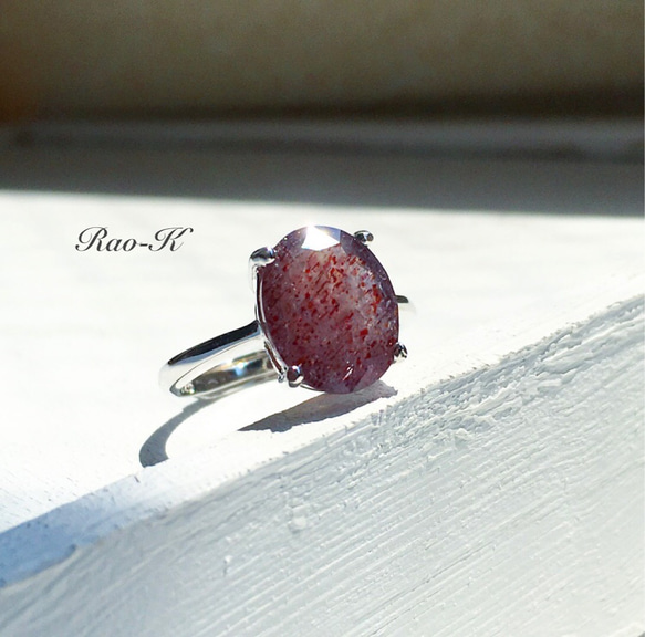 ✨silver925大人のクラシック・リング〜アイオライトサン