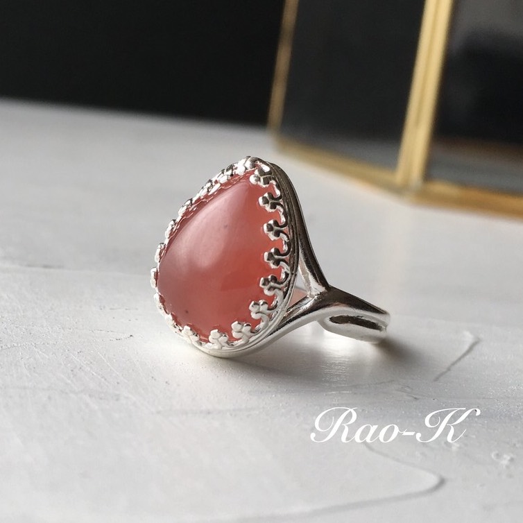 ✨ヨーロピアン・アンティーク調リング〜インカローズ