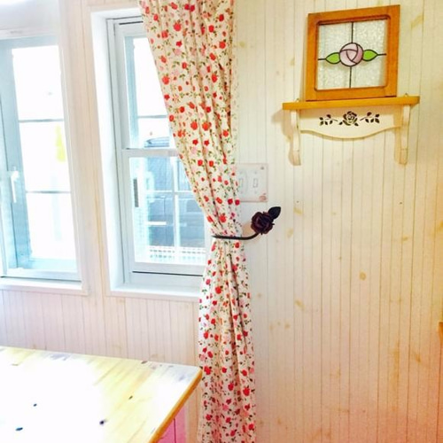 ✻専用✻　アンティーク ブロンズ 薔薇のカーテンリング 5個セット アンティーク ブロンズ 薔薇のカーテンリング 5個セット