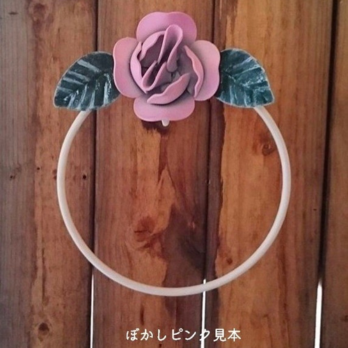 国産 薔薇の壁飾り 180cm 鉄製 窓飾りローズ ウォールデコ 壁掛け 
