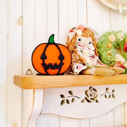 期間限定販売】 ステンドグラス ジャックオーランタン キャンドル