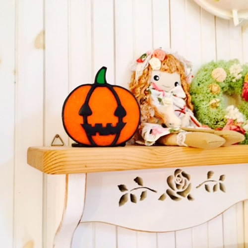 期間限定販売】 ステンドグラス ジャックオーランタン