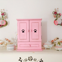 國產☆豪華寵物祭壇M號特製仿古粉色寵物祭壇配件紀念盒粉色家具 第2張的照片