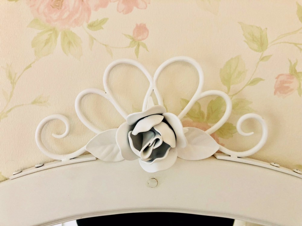 薔薇の壁飾り ティアラローズ アイアン製 国産 特注オリジナルデザイン