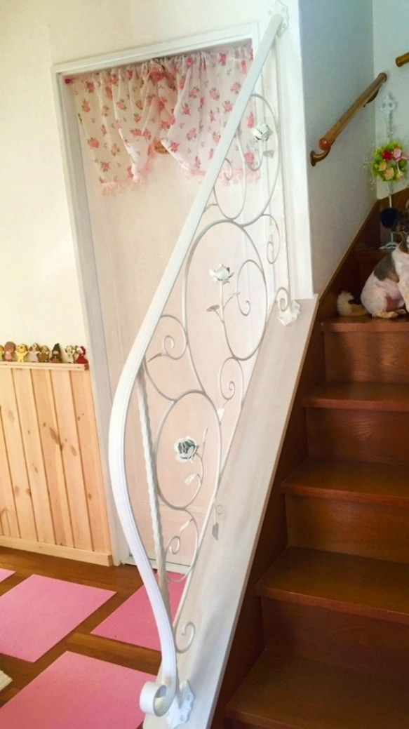 購入されました】アンティーク アイアン 階段の手すり