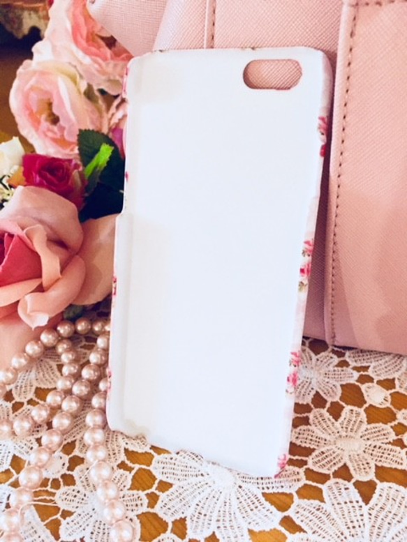 iPhone專用iPhone封面眉毛圖案智能手機精裝優雅玫瑰仿古色調粉紅色 第5張的照片