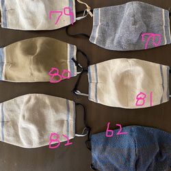 新作　マスク　布マスク　ハンドメイドマスク　2 (700円)  10inabed  teninabed 1枚目の画像
