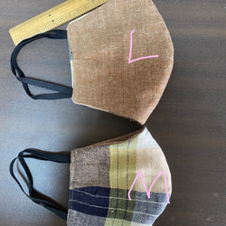 新作　マスク　布マスク　ハンドメイドマスク　2 (700円)  10inabed  teninabed 3枚目の画像