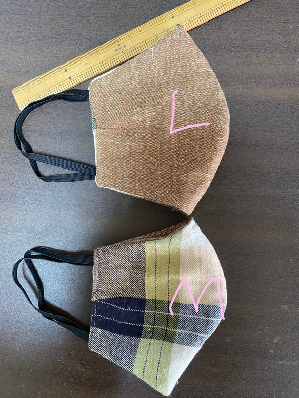 新作　マスク　布マスク　ハンドメイドマスク　2 (700円)  10inabed  teninabed 3枚目の画像