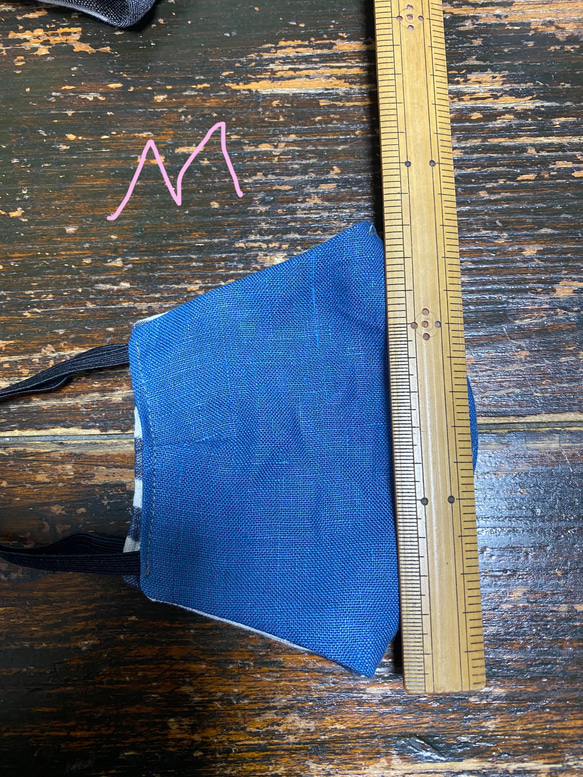 新作　マスク　布マスク　ハンドメイドマスク　3  (700円) マスク　teninabed  10inabed 7枚目の画像