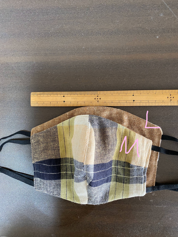 マスク　布マスク　ハンドメイド マスク　4(650円)  teninabed  10inabed 10枚目の画像