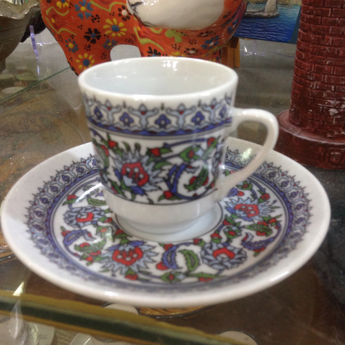 海外発送】ターキッシュコーヒーカップ 6客セット ティーカップ Alii