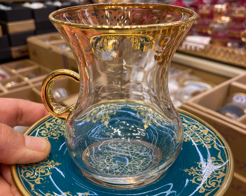 チャイグラス6客セット 持ち手あり ティーカップ Alii 通販｜Creema