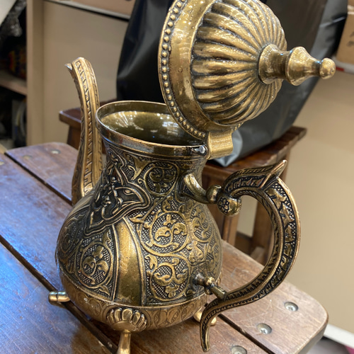 トルコ製 アラビア金属製ポット S・Mサイズ 選択 ポット・急須 Alii