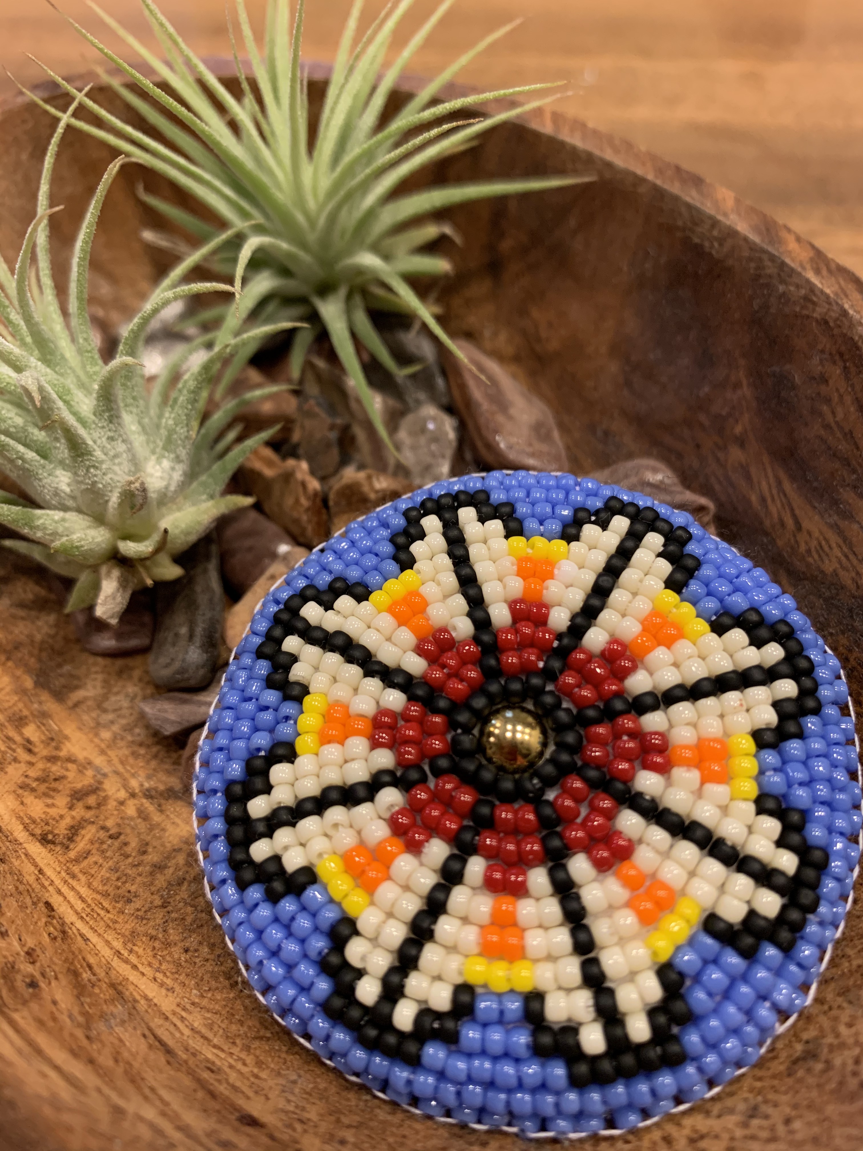 儀式用ピースパイプ ネイティブ・アメリカン・ハンドメイド65cm