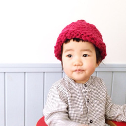 針織帽“馬卡龍”（50cm標準2-3歲） 第1張的照片