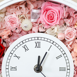 ピンクの花時計 4枚目の画像