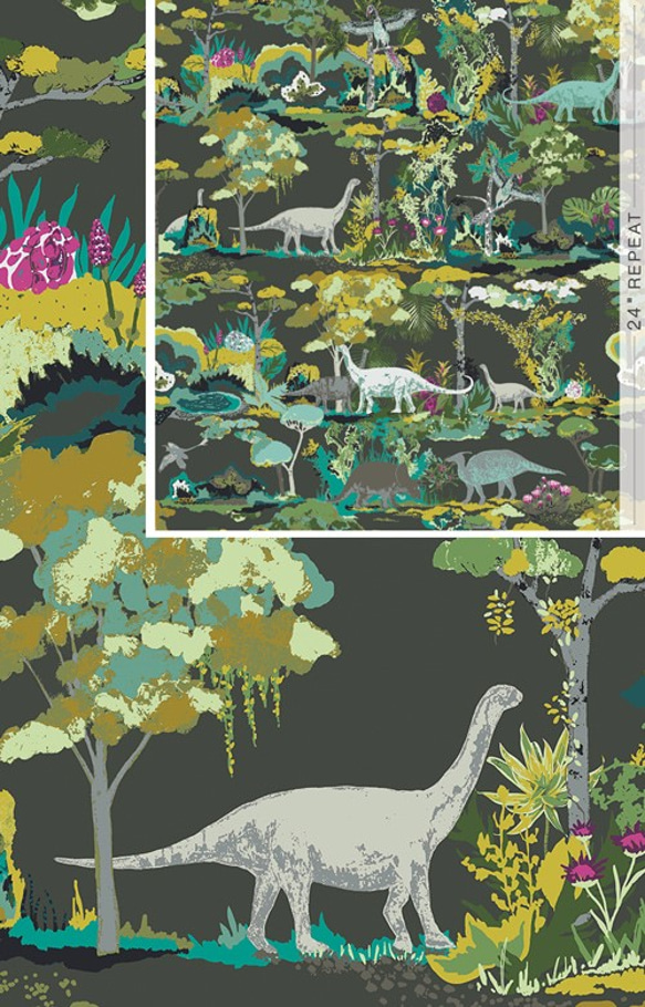 Dinosauria   -ART GALLERY FABRICS 5枚目の画像