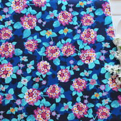 生地 Lantana Teal  -ART GALLERY FABRICS　-Mediterraneo 1枚目の画像