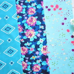 生地 Lantana Teal  -ART GALLERY FABRICS　-Mediterraneo 5枚目の画像