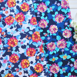 生地 Lantana Teal  -ART GALLERY FABRICS　-Mediterraneo 6枚目の画像