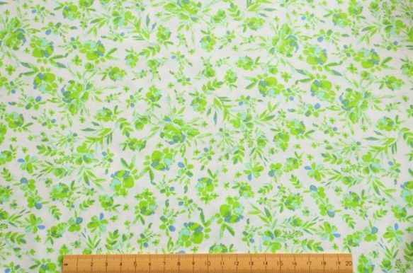 生地 Bonheur Fresh -Indigo & Aster -ART GALLERY FABRICS 4枚目の画像