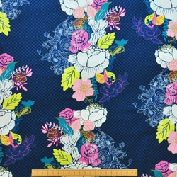 生地 Flowerdrama Notte  -Virtuosa -ART GALLERY FABRICS 3枚目の画像